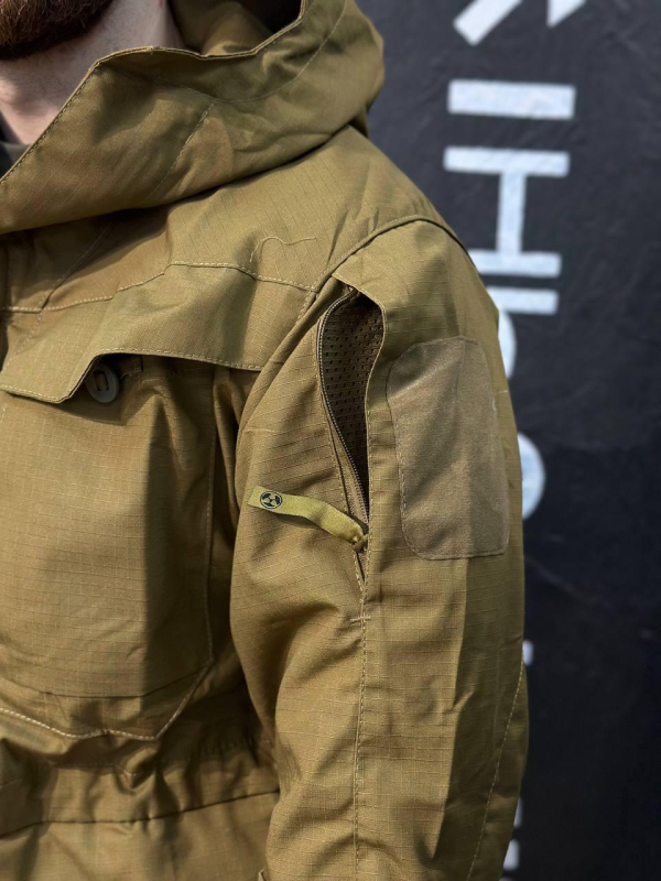 Тактична Військова куртка Койот Tactical Series 5.0 Coyote