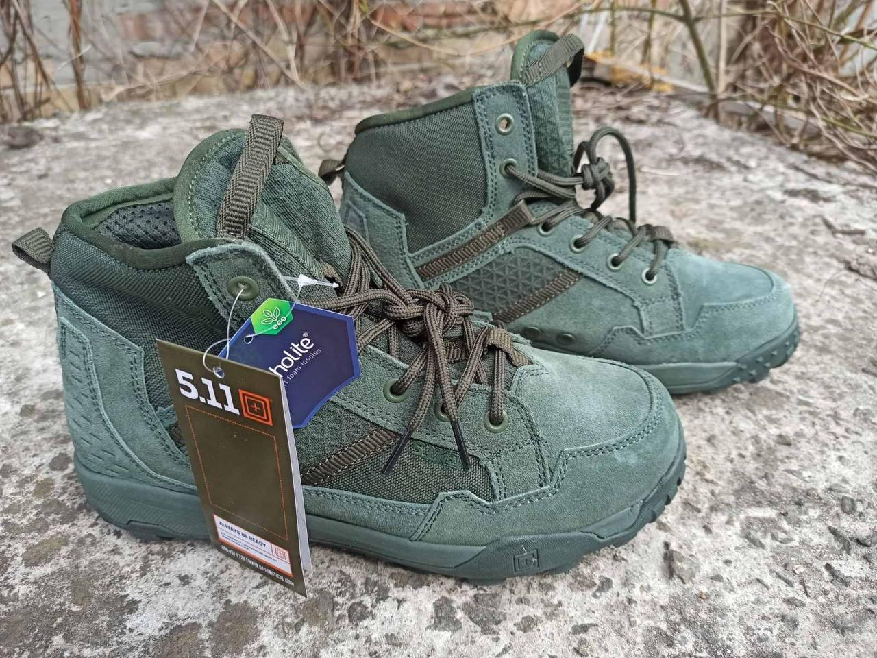 Ботинки тактичні (К) "5.11 Tactical A/T 8' Boot" Олива