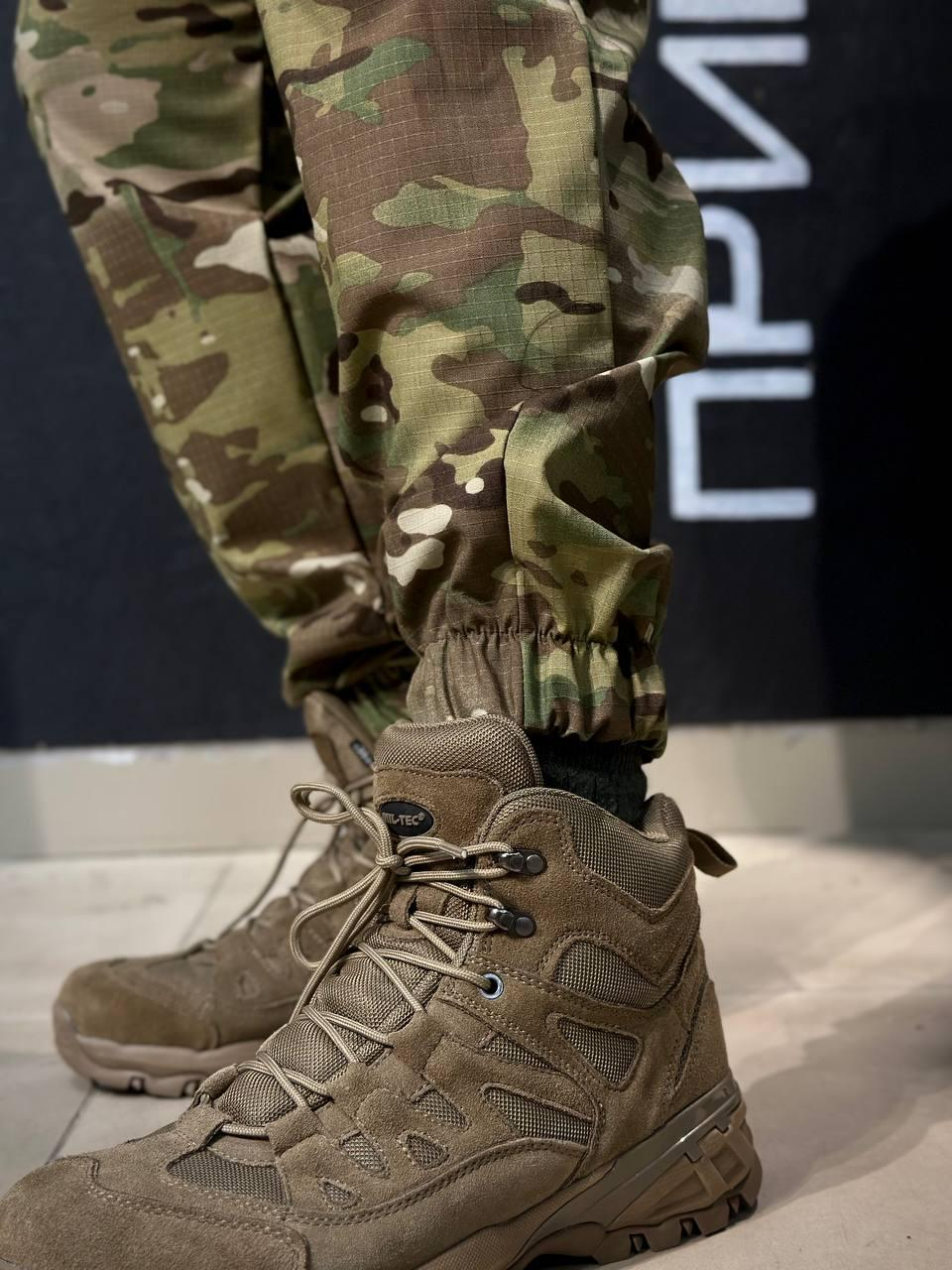 Тактичний Військовий Комплект Мультикам Полегшений Gladiator Анорак Куртка + Штани Джогери MTP