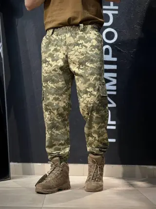 Тактичний Військовий Комплект Піксель Полегшений Gladiator Анорак Куртка + Штани Джогери мм14