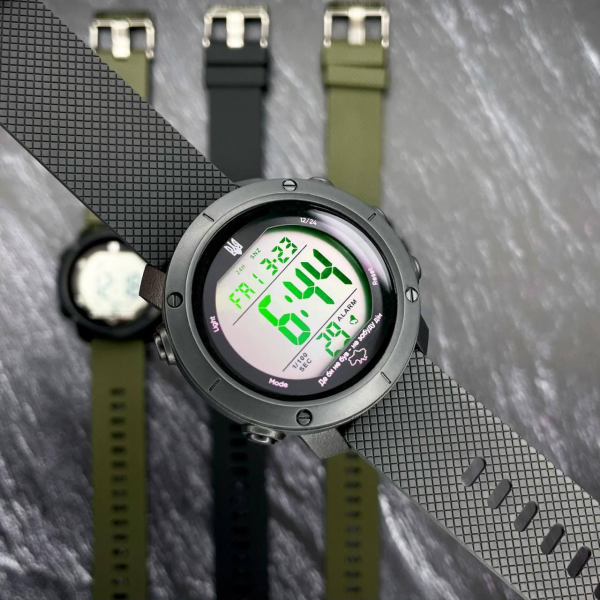 Годинник наручний Awarder 032 Де би не був Army Green-Black-Black 1202-0039