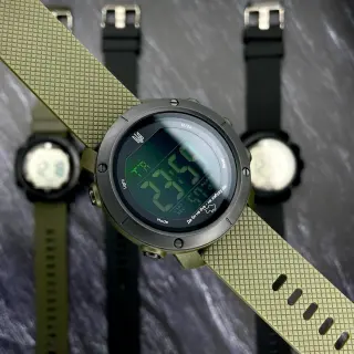 Годинник наручний Awarder 032 Де би не був Army Green-Black-Black 1202-0039