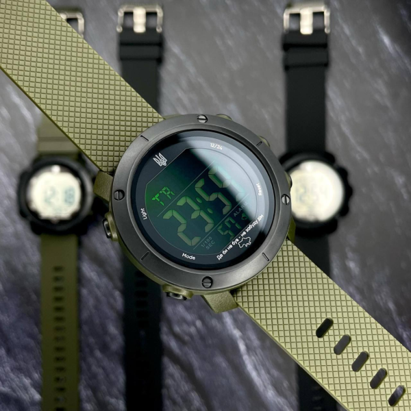 Годинник наручний Awarder 032 Де би не був Army Green-Black-Black 1202-0039