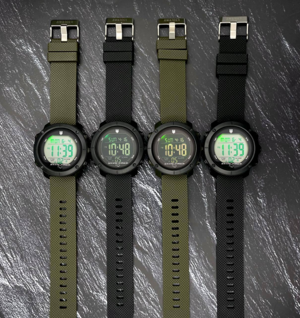 Годинник наручний Awarder 032 Де би не був Army Green-Black-Black 1202-0039