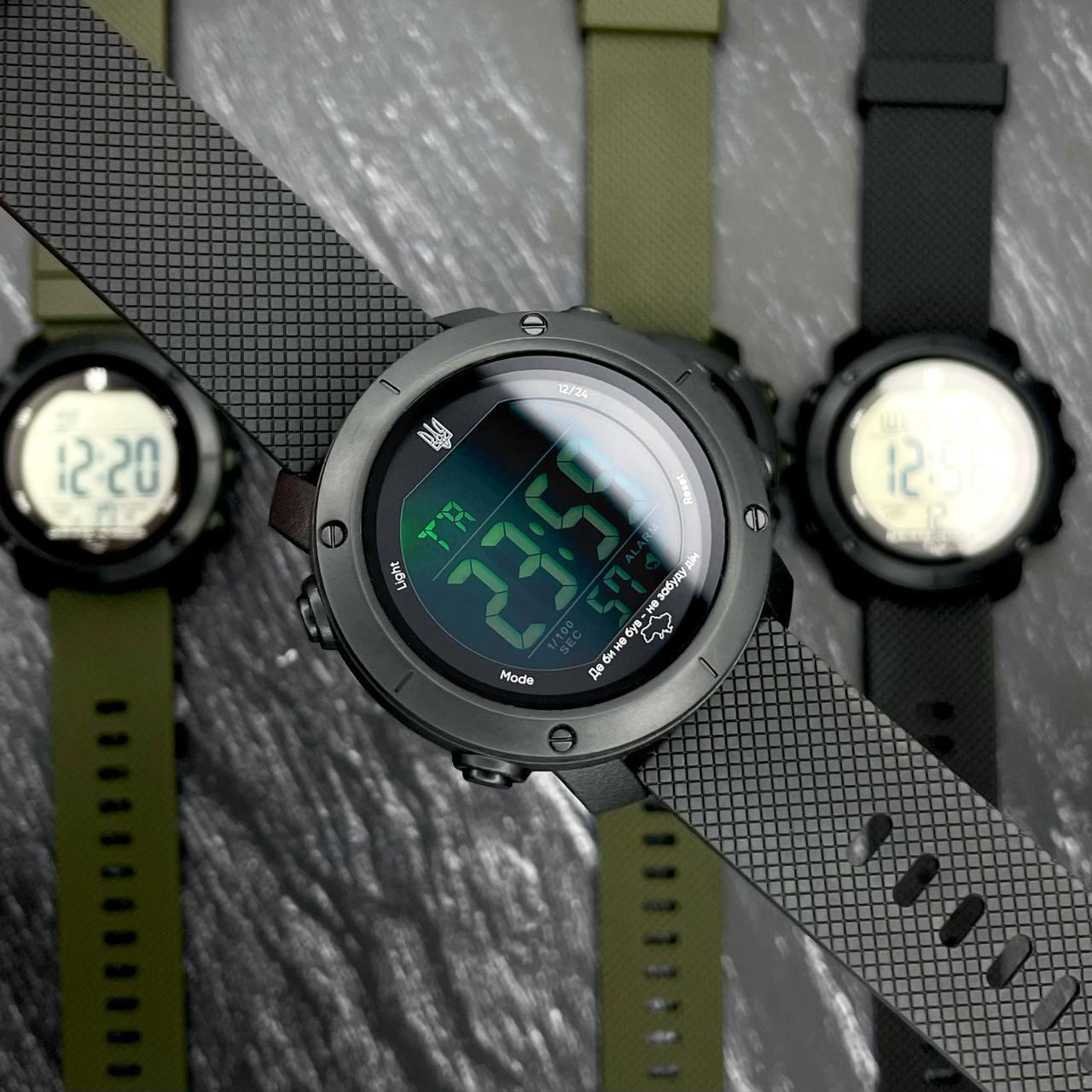 Годинник наручний Awarder 032 Де би не був Army Green-Black-Black 1202-0039