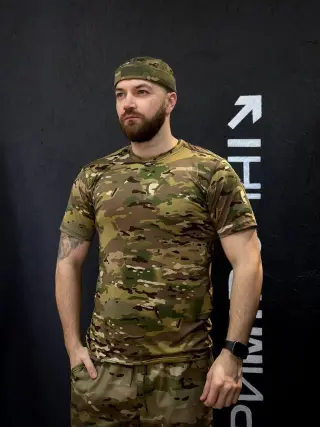Військовий Комплект Джогер 3 в 1 Мультикам Куртка + Штани MTP +Футболка Джерсі