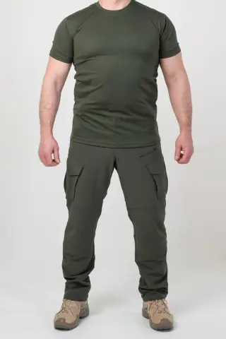 Ультралегкі Літні штани Олива нейлон-баланс Military