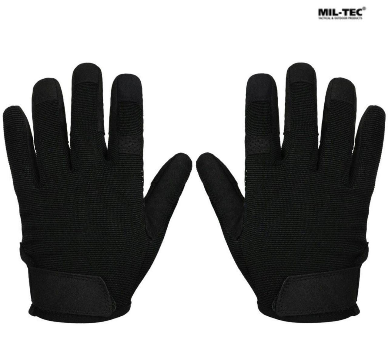 Рукавиці сенсорні MIL-TEC Combat Touch Чорні