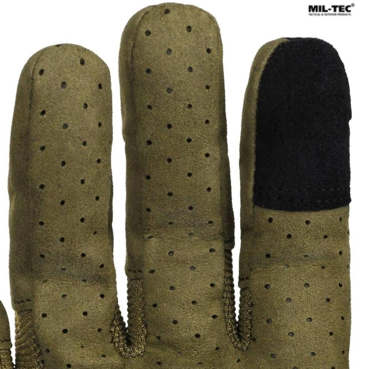 Рукавиці сенсорні MIL-TEC Combat Touch Оливкові