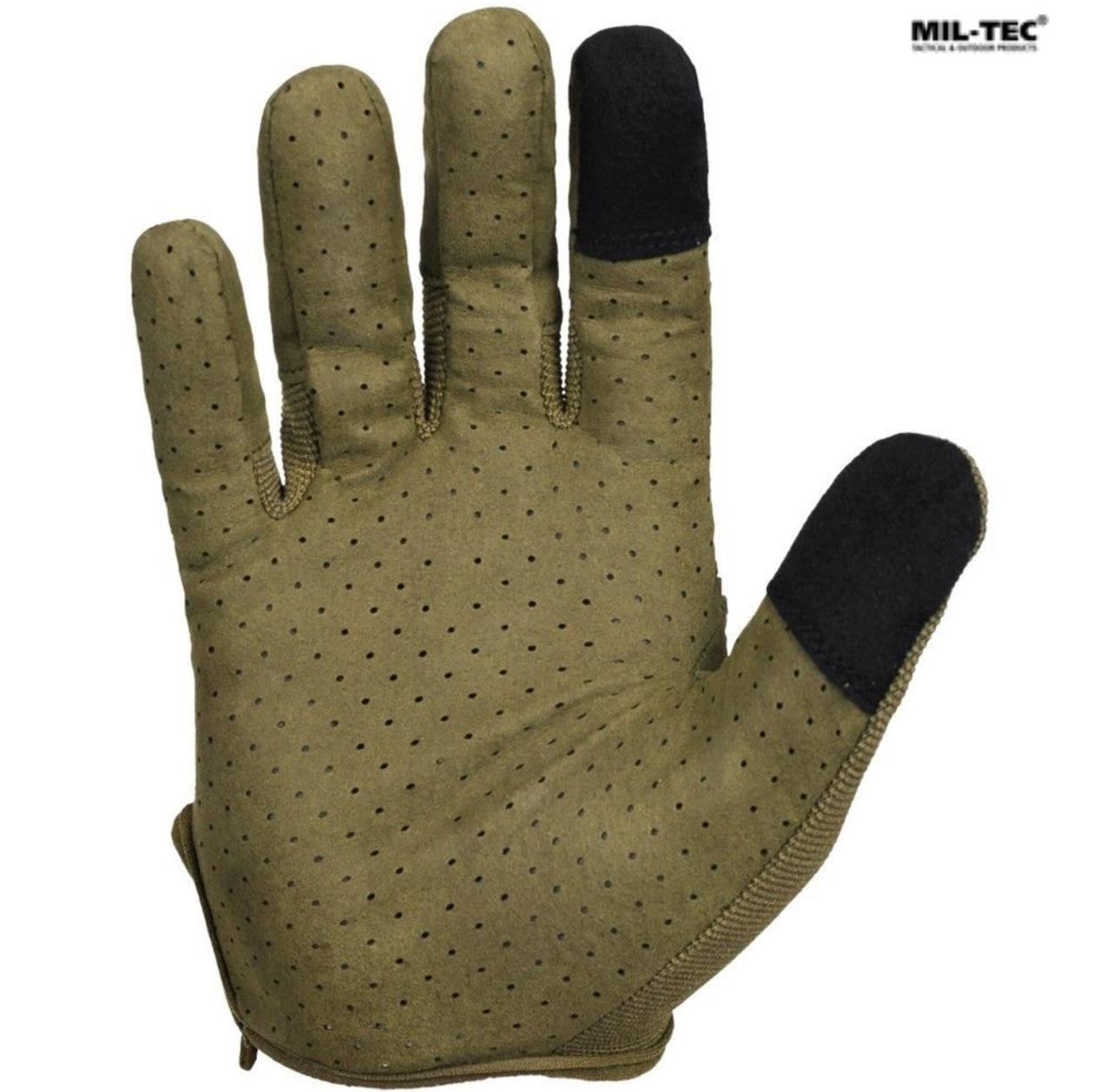 Рукавиці сенсорні MIL-TEC Combat Touch Оливкові - Фото 3