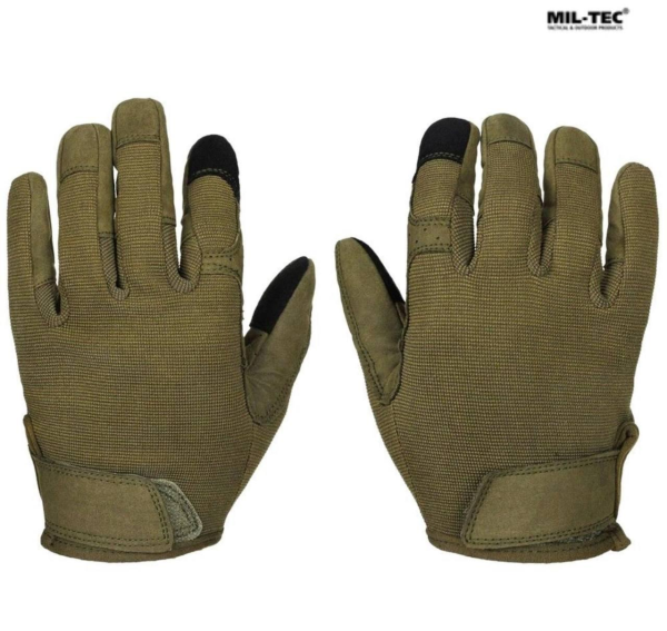 Рукавиці сенсорні MIL-TEC Combat Touch Оливкові