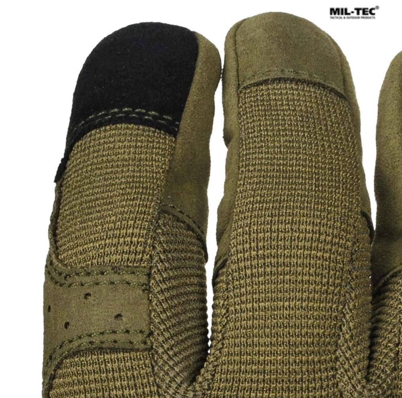 Рукавиці сенсорні MIL-TEC Combat Touch Оливкові - Фото 10
