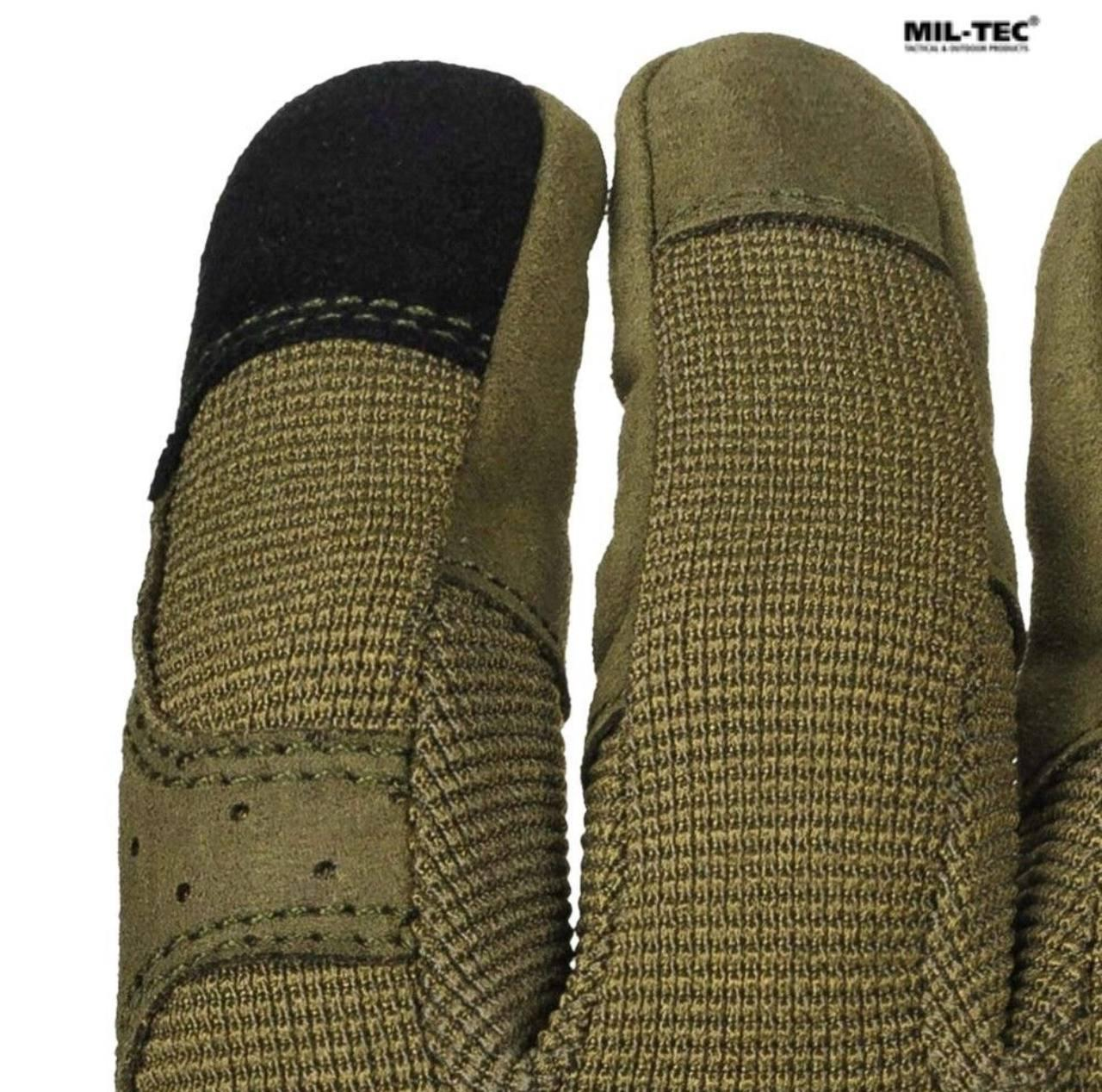 Рукавиці сенсорні MIL-TEC Combat Touch Оливкові