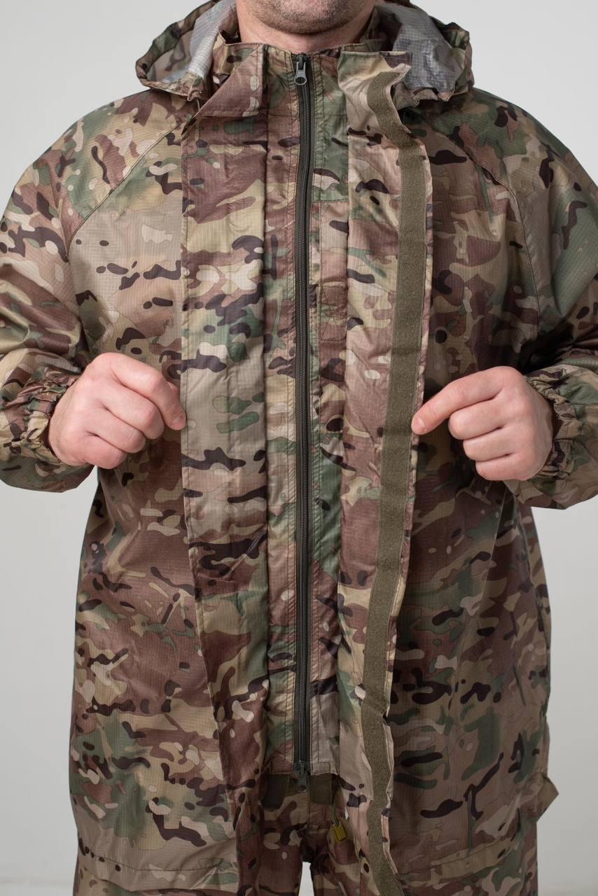 Дощовий Комплект Military Мультикам , Дощовик MTP БАТАЛИ - Фото 8