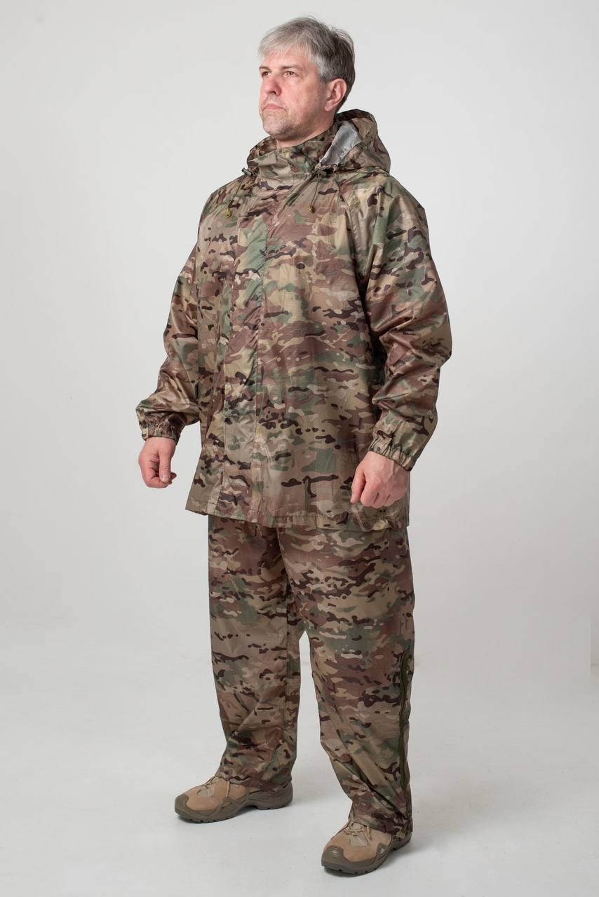 Дощовий Комплект Military Мультикам , Дощовик MTP БАТАЛИ - Фото 3