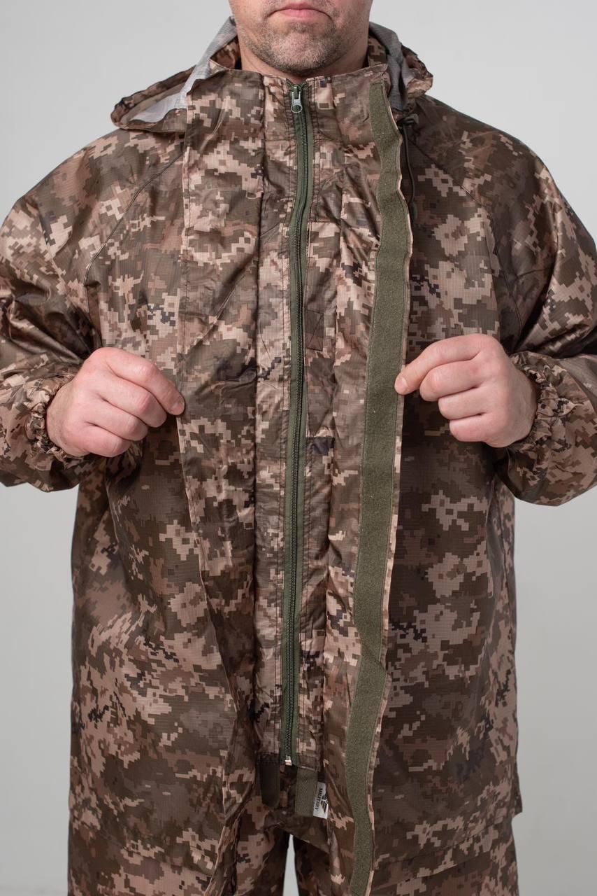 Дощовий Комплект Military Піксель , Дощовик mm14 БАТАЛИ - Фото 8