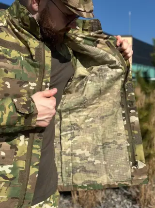 Військовий Статутний Комплект Мультикам 2 в 1 Кітель та Штани +Убакс Military MTP