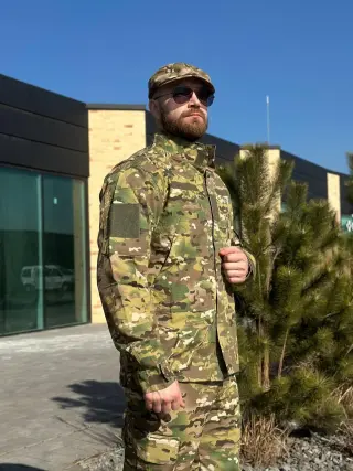 Військовий Статутний Комплект Мультикам 2 в 1 Кітель та Штани +Убакс Military MTP
