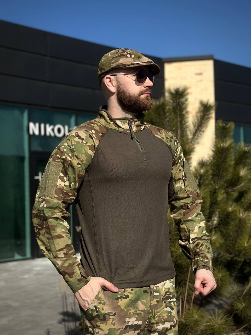 Комплект Військовий Польовий Мультикаи 2 в 1 Убакс CoolPass та Штани RipStop MTP Military