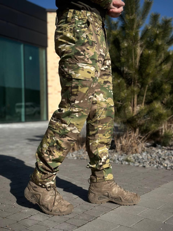 Комплект Військовий Польовий Мультикаи 2 в 1 Убакс CoolPass та Штани RipStop MTP Military