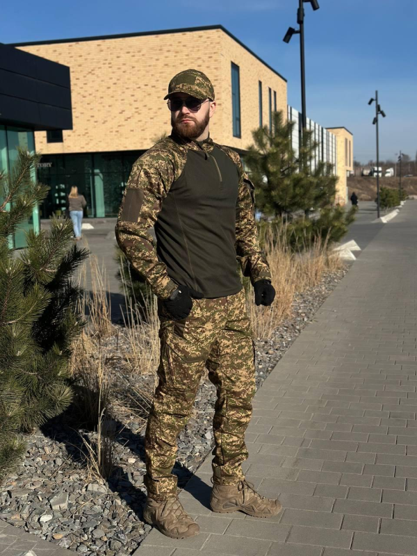 Тактичний Комплект Хижак Штани Кайман + Убакс CoolPass Military Мавка