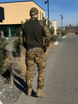 Тактичний Комплект Хижак Штани Кайман + Убакс CoolPass Military Мавка