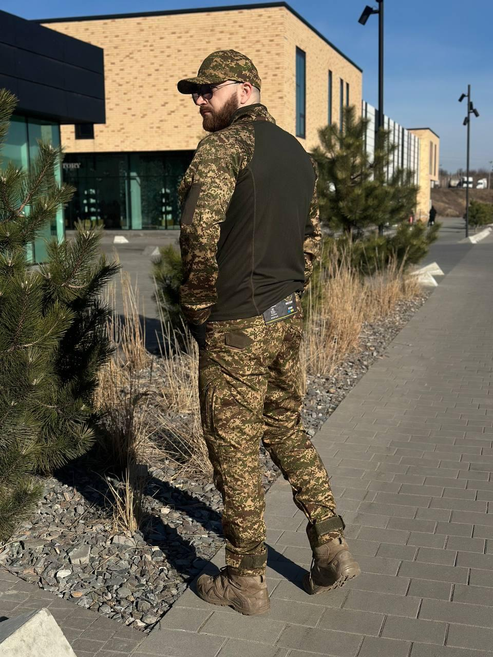 Тактичний Комплект Хижак Штани Кайман + Убакс CoolPass Military Мавка
