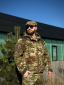 Тактична Куртка мультикам мікрофліс з Капюшоном Military MTP - Фото 1