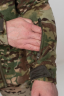 Тактична Куртка мультикам мікрофліс з Капюшоном Military MTP - Фото 5
