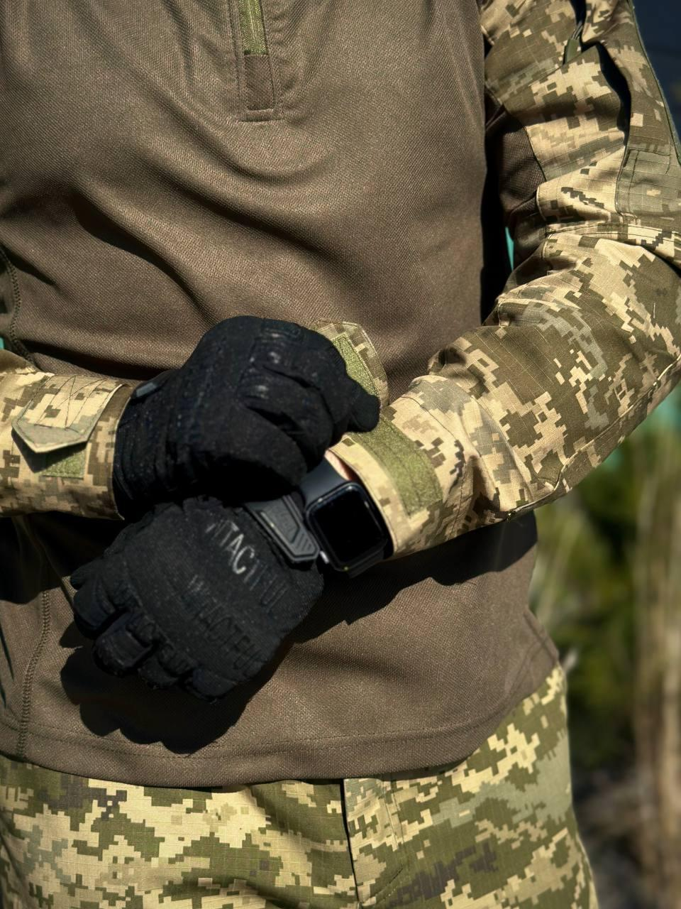 Комплект 3 в 1 Тактичний статутний костюм+ Убакс CoolPass ЗСУ Піксель мм14 Military + Полегшена парка Піксель