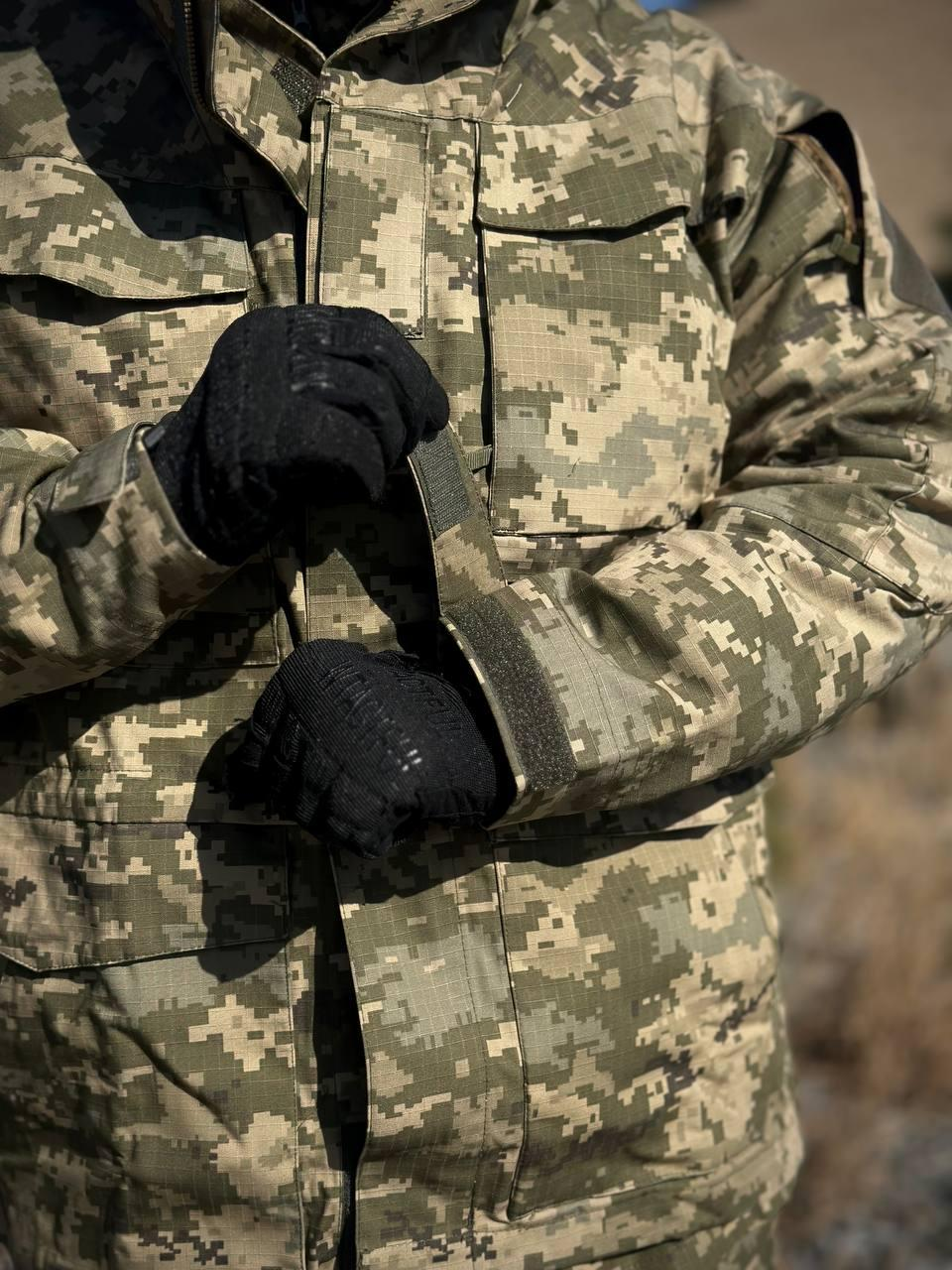Комплект 3 в 1 Тактичний статутний костюм+ Убакс CoolPass ЗСУ Піксель мм14 Military + Полегшена парка Піксель