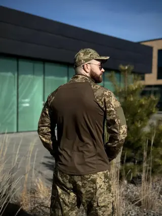 Комплект 2 в 1 Тактичний статутний костюм+ Убакс CoolPass ЗСУ Піксель мм14 Military