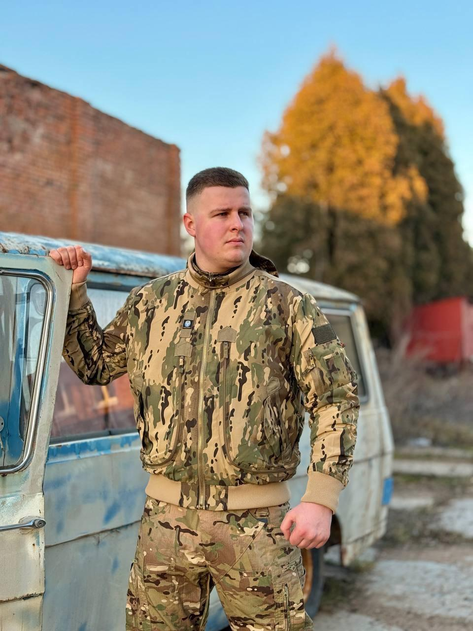 Комплект 4в 1 Бомбер Air Forces MTP + штани IDOGEAR MTP + убакс IDOGEAR MTP + взуття Esdy MTP