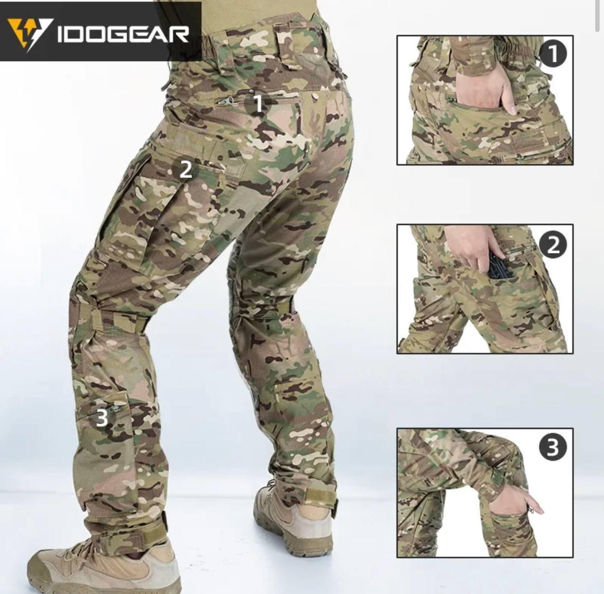 Комплект 4в 1 Бомбер Air Forces MTP + штани IDOGEAR MTP + убакс IDOGEAR MTP + взуття Esdy MTP