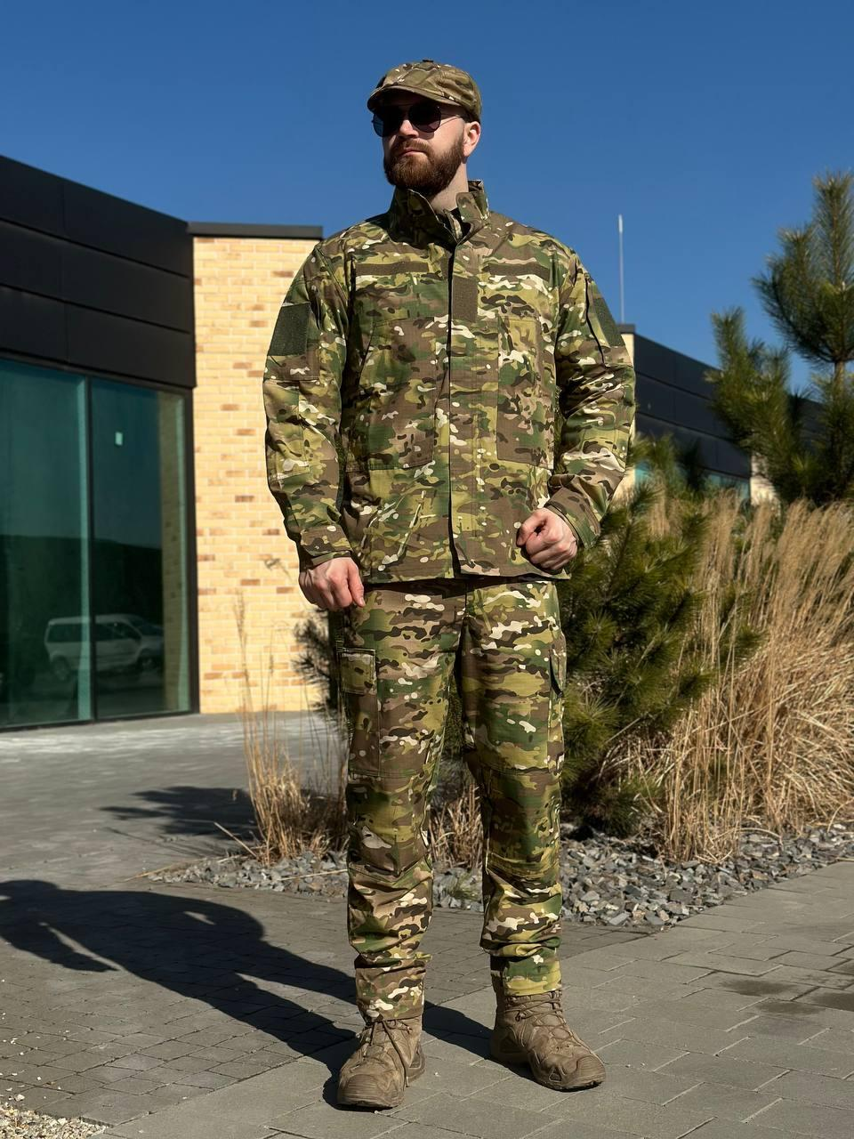 Тактичний статутний костюм Мультикам MTP Military