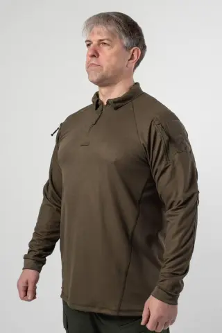Military Tactical UBACS Shirt Olive Elastane Premium