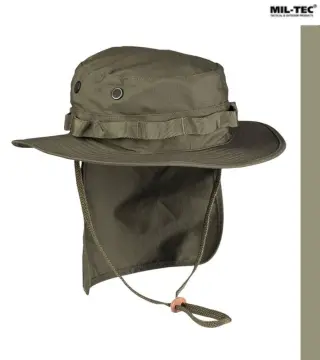 Панама тактична MIL-TEC British Boonie із захистом шиї олива