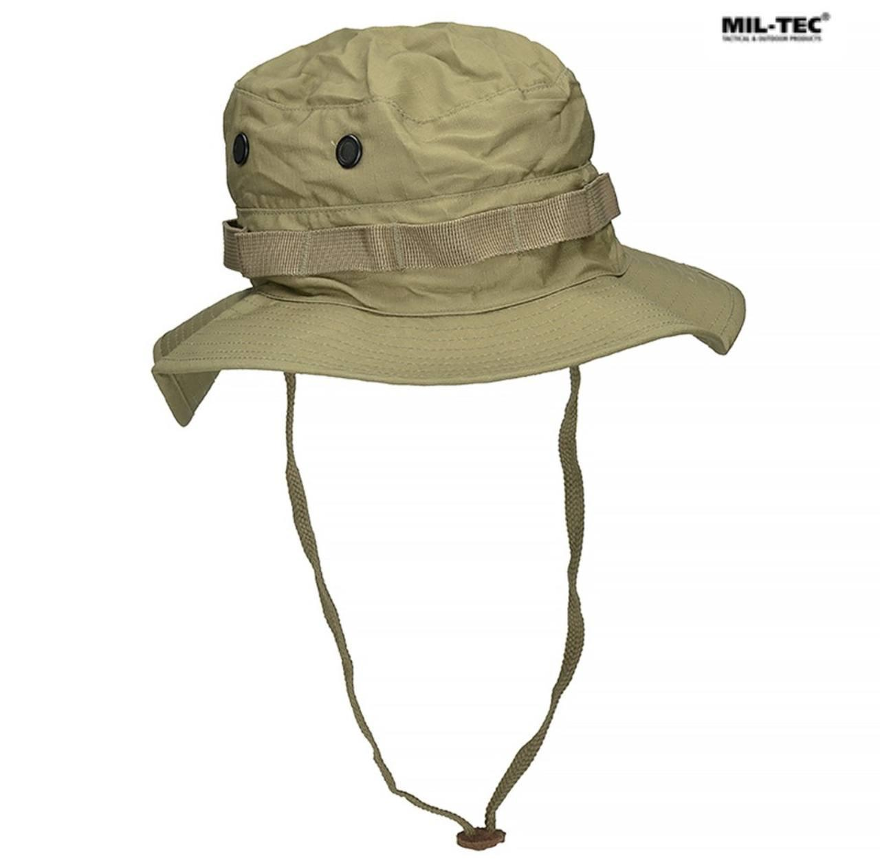 Панама з захистом шиї MIL-TEC British Boonie Ріп-Стоп Койот