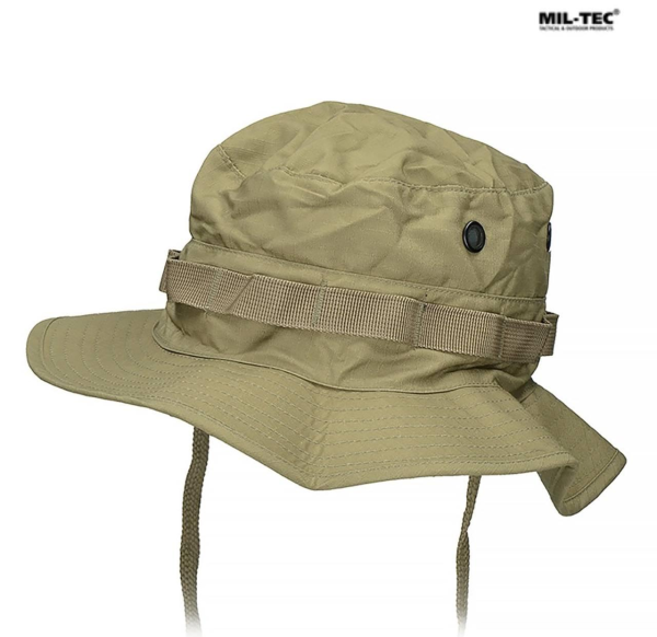 Панама з захистом шиї MIL-TEC British Boonie Ріп-Стоп Койот