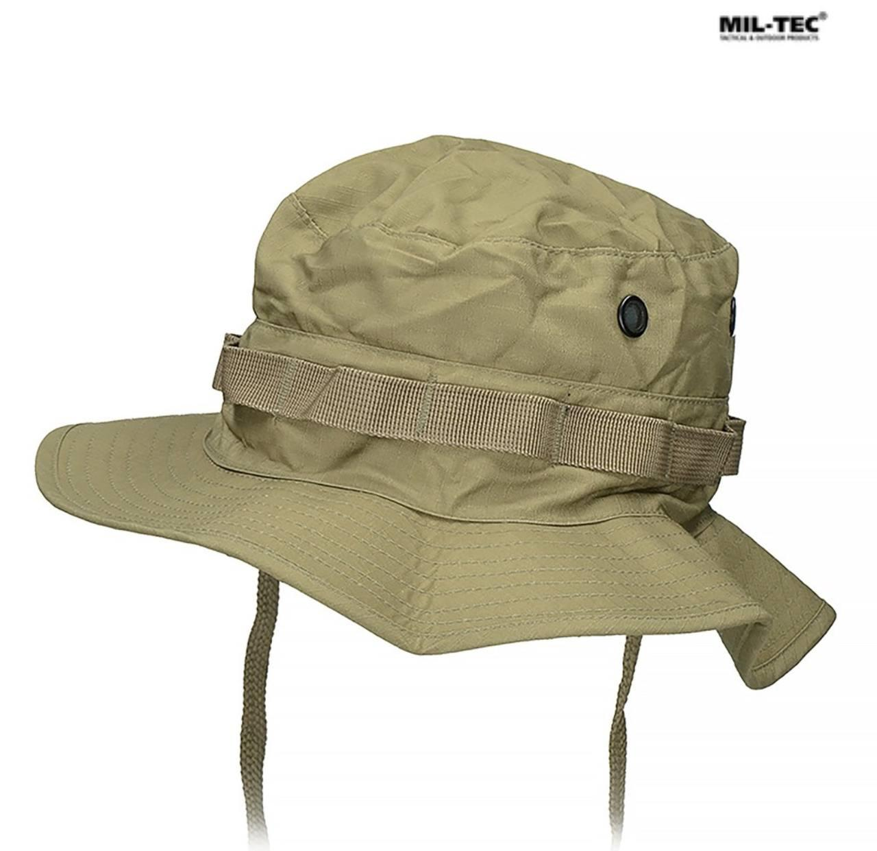 Панама з захистом шиї MIL-TEC British Boonie Ріп-Стоп Койот
