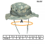Панама тактична MIL-TEC US GI Boonie Hat AT-Digital UCP - Фото 3