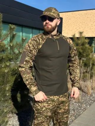 Військовий комплект Хижак 2 в 1 Штани + Убакс CollPass Military Мавка