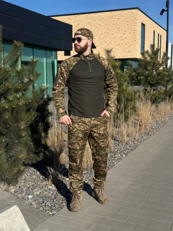 Військовий комплект Хижак 2 в 1 Штани + Убакс CollPass Military Мавка