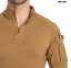 Сорочка Mil-Tec Combat Shirt Assault Field - Dark Coyote - Фото 3