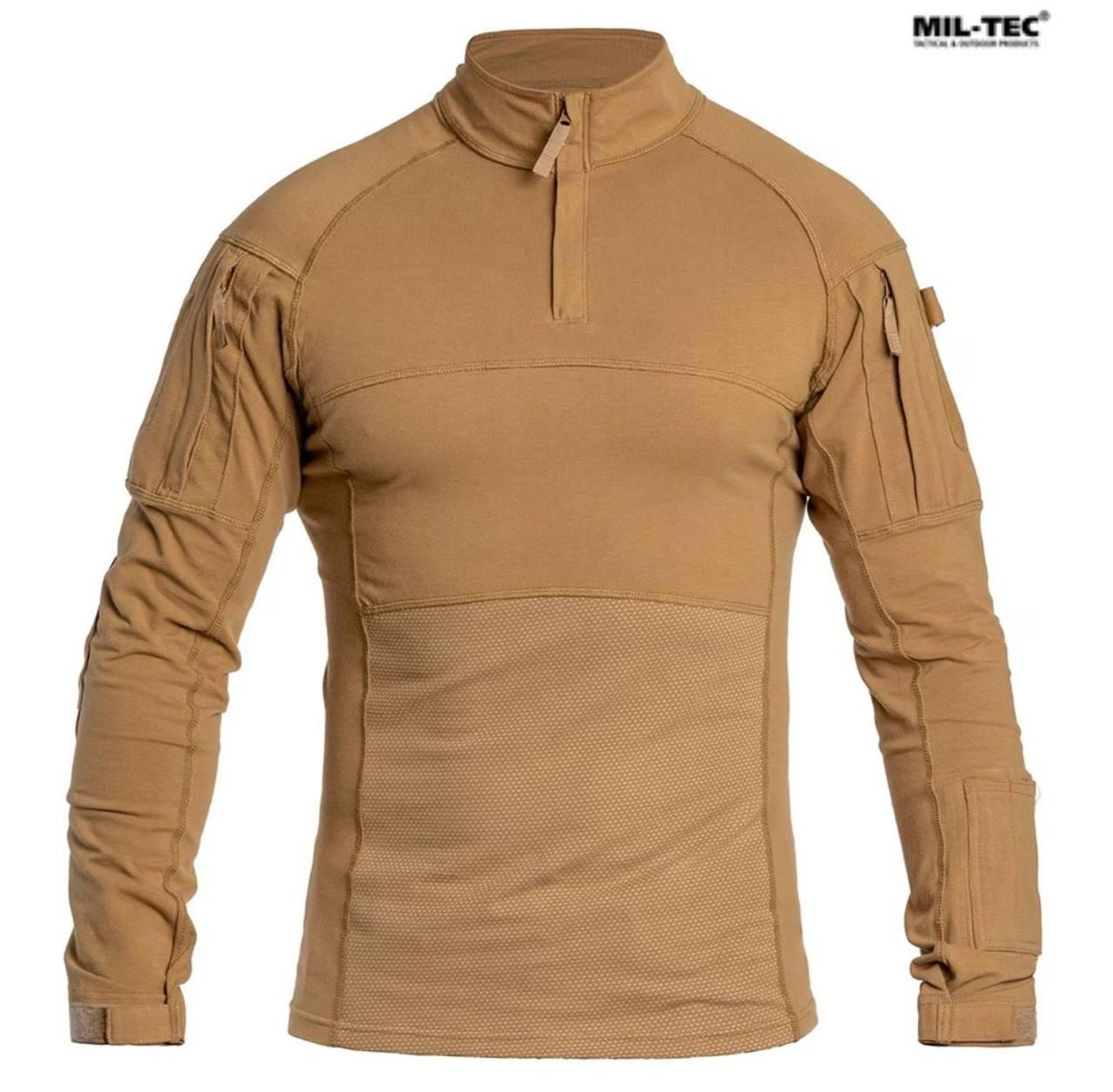 Сорочка Mil-Tec Combat Shirt Assault Field - Dark Coyote