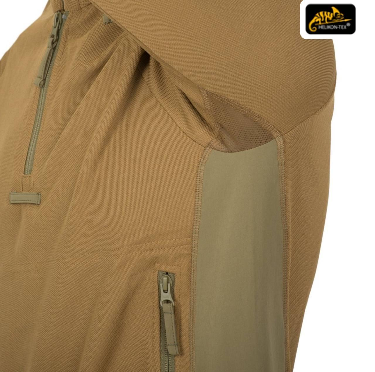 Тактична сорочка -Кофта Helikon-Tex Range Hoodie coyote