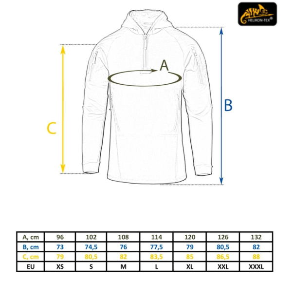 Тактична сорочка -Кофта Helikon-Tex Range Hoodie coyote