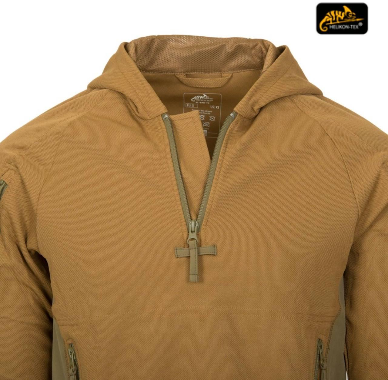 Тактична сорочка -Кофта Helikon-Tex Range Hoodie coyote