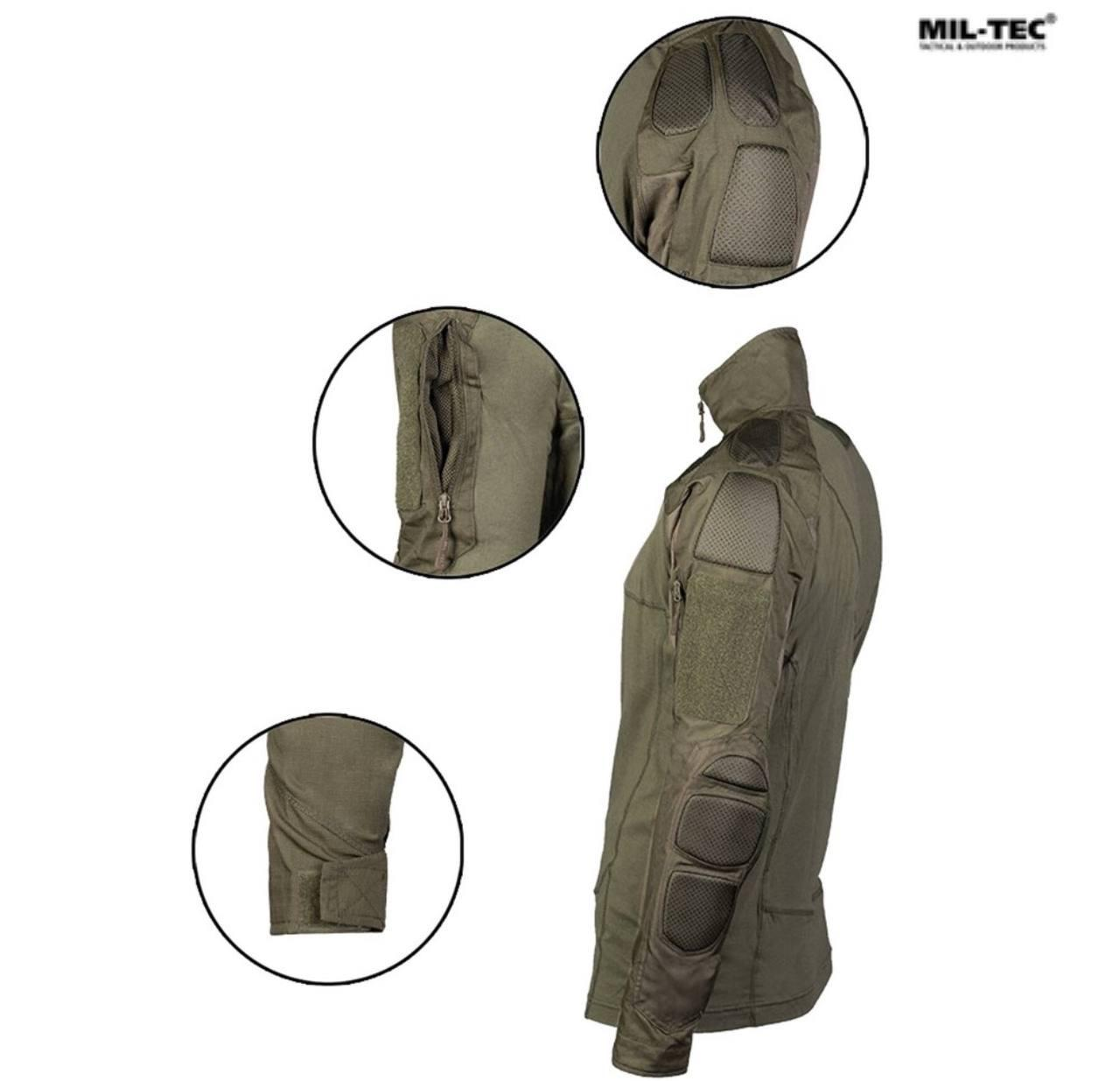 Сорочка бойова MIL-TEC Combat Shirt Chimera Olive