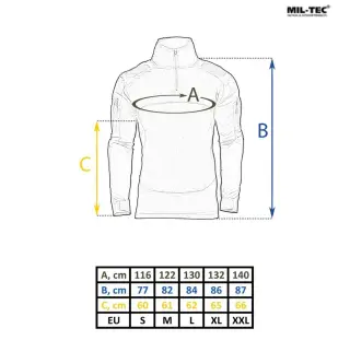 Сорочка бойова MIL-TEC Combat Shirt Chimera Olive